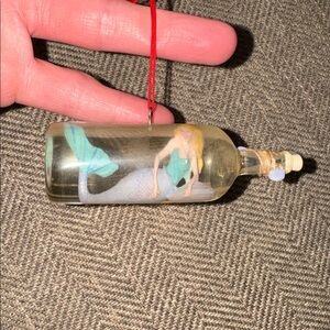 Vintage Mermaid in a Bottle Coastal/Sea/Ocean/ Beach